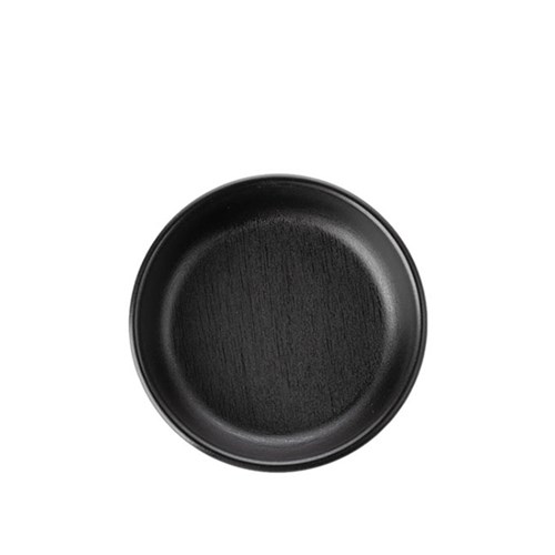 Dual Colour Melamine Sauce Dish Black 100mm CouCou