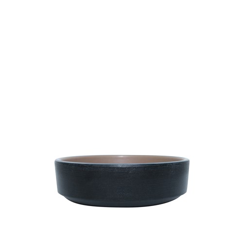 Dual Colour Melamine Sauce Dish Black/Beige 100mm CouCou