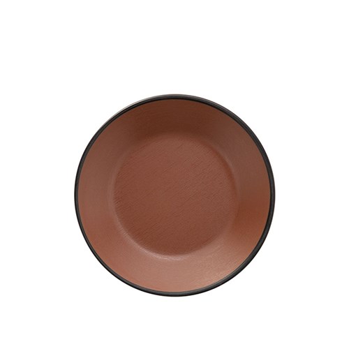 Dual Colour Melamine Sauce Dish Black/Brown 110mm CouCou