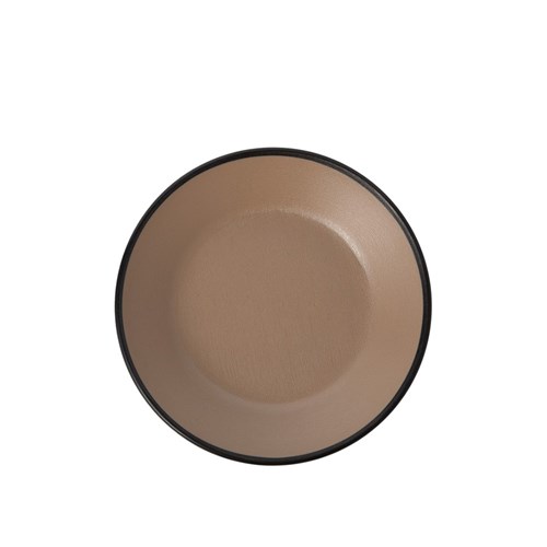 Dual Colour Melamine Sauce Dish Black/Beige 110mm CouCou