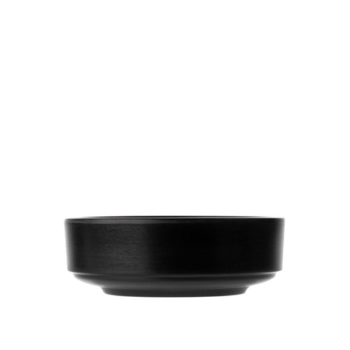 Dual Colour Melamine Sauce Dish Black 127mm CouCou