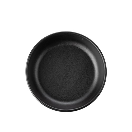 Dual Colour Melamine Sauce Dish Black 127mm CouCou