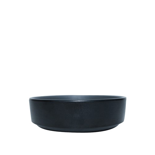 Dual Colour Melamine Sauce Dish Black/Grey 127mm CouCou