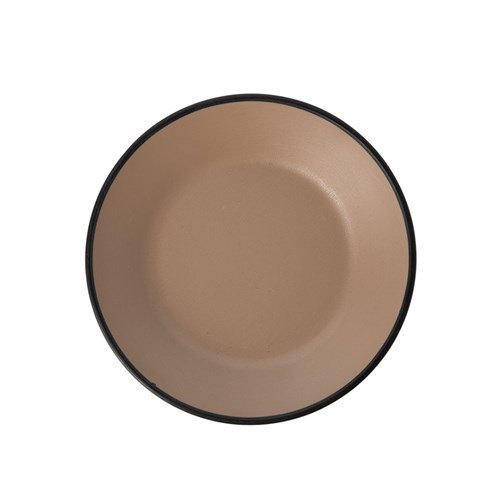 Dual Colour Melamine Sauce Dish Black/Beige 130mm CouCou