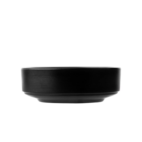 Dual Colour Melamine Sauce Dish Black 155mm CouCou