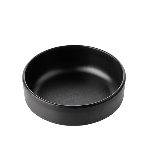 1181227 Dual Colour Melamine Sauce Dish Black 155mm CouCou