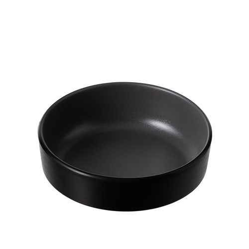 1181229 Dual Colour Melamine Sauce Dish Black/Grey 155mm CouCou