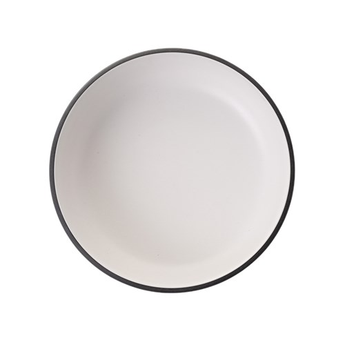 Dual Colour Melamine Sauce Dish Black/White 155mm CouCou