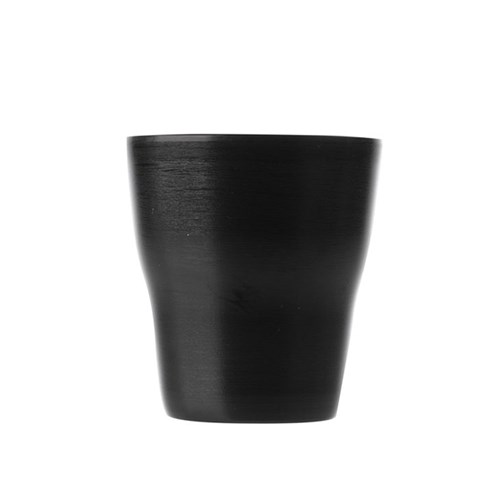 Dual Colour Melamine Tumbler Black 260ml CouCou