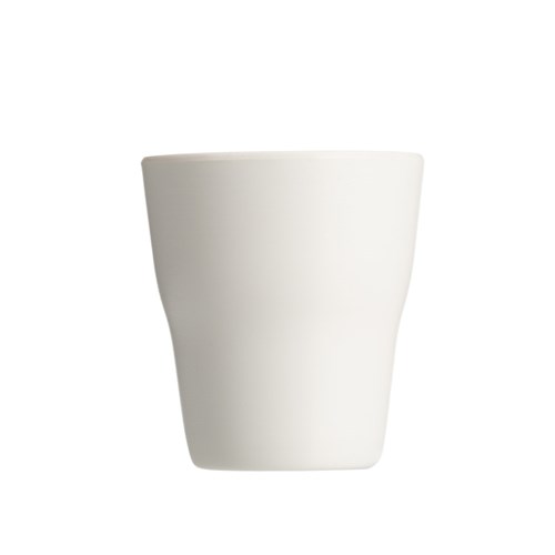 Dual Colour Melamine Tumbler White 260ml CouCou