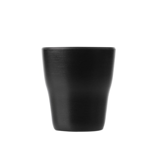 Dual Colour Melamine Cup Black 150ml CouCou