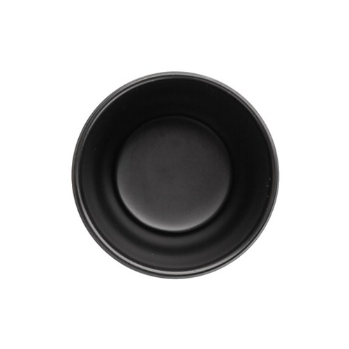 Dual Colour Melamine Cup Black 150ml CouCou