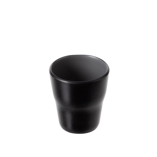 1181314 Dual Colour Melamine Cup Black/Grey 150ml COU COU