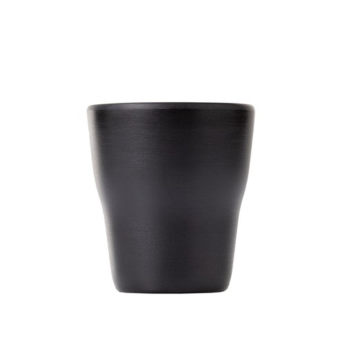 Dual Colour Melamine Cup Black/White 150ml CouCou