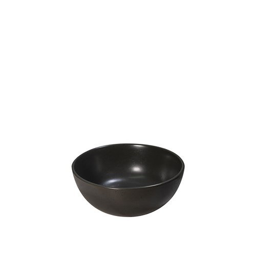 1217515 Graze Gloss Rice Bowl Flint Charcoal 150mm Pro.mundi