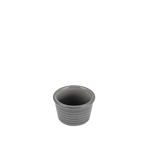 1223151 GRAVEL RIBBED RAMEKIN 85X50MM 150ML