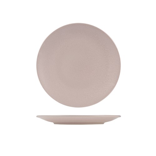 1223205 PEARL BLUSH RND COUPE PLATE 260MM