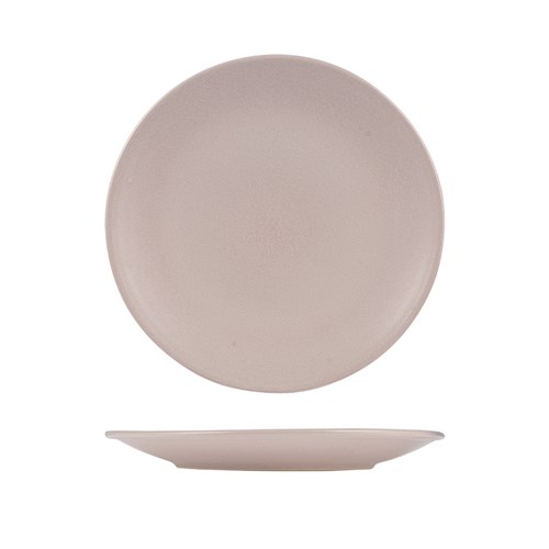 1223206 PEARL BLUSH RND COUPE PLATE 310MM