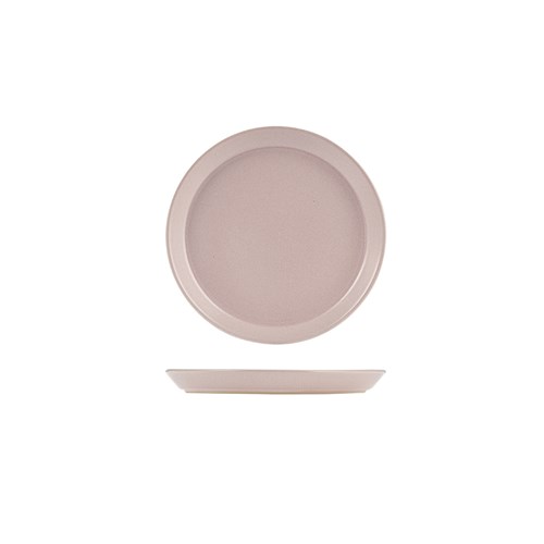 1223211 PEARL BLUSH RND TAPERED PLATE 200X24MM