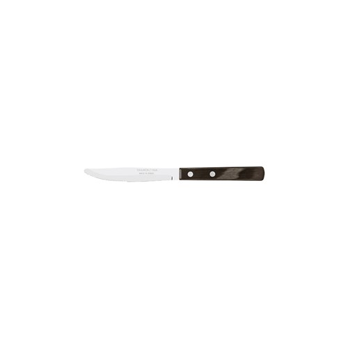 1438007 STEAK KNIFE 102MM SERR NARROW P/WOOD