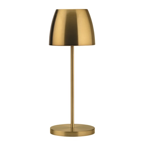 1814232 Montserrat LED Cordless Lamp Gold 110x300mm