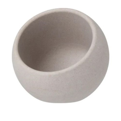 1832226 Pod Display Bowl Stone 186x189x177mm Topstyle