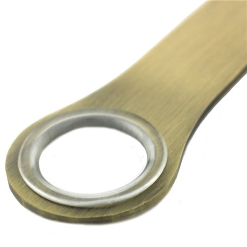 Bottle Opener Bar Blade W/ Spin Ring Ant.Gold