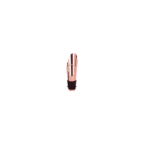 2035390 WINE STOPPER W/ POURING SPOUT ROSE GOLD 76X22MM