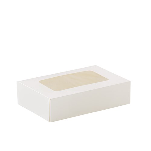 3415116 Window Donut Box White 277x183x70mm