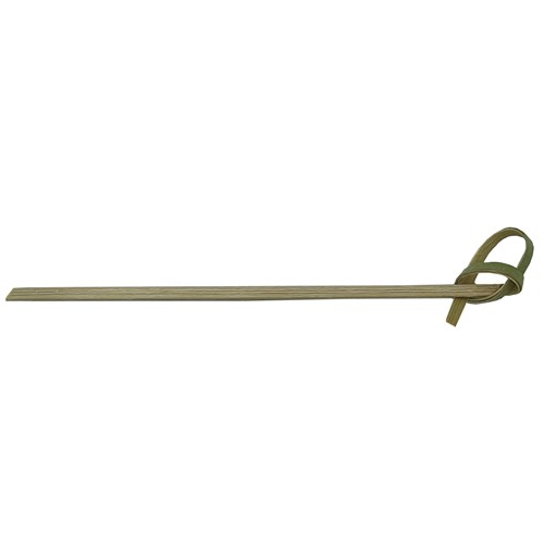 3460242 Bamboo Looped Skewer Natural 60mm