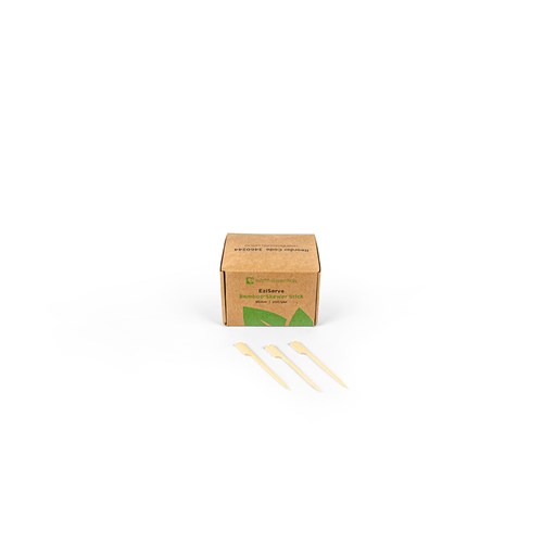 3460244_0 EziServe Bamboo Skewer Stick 95mm Earth Essentials