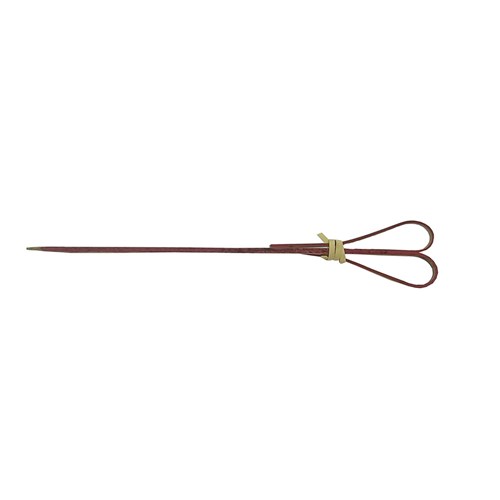 ZISERVE BAMBOO SKEWER HEART RED 150MM 