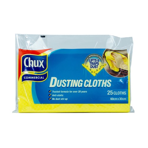 3480213 Chux Dusting Cloth Wipes Extra Large Yellow