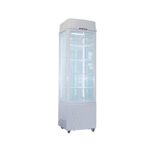 4029904 Exquisite Four-Sided Glass Upright Display Fridge 235L CTD235-WHITE