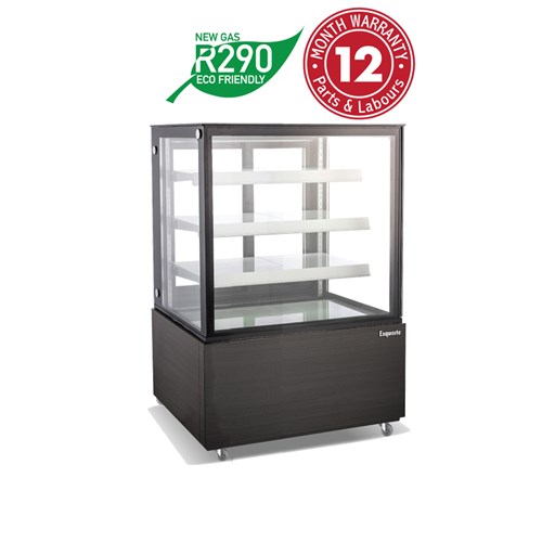 Exquisite Four Tier Cake Display Fridge 940mm CDS309