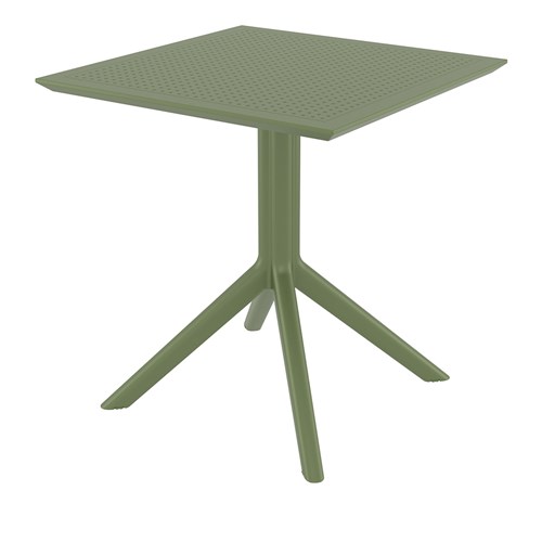 Siesta Sky Table 70 Olive Green 740mm