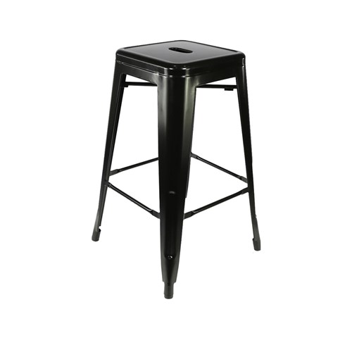 4242305 RIVIERA 650 STOOL BLK 650X430X430MM