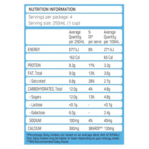 5030021_Lactose Free Dairy Milk 1L