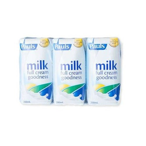 5030041-1 Pauls UHT Full Cream Milk 200ml