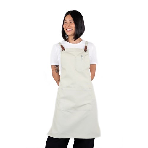 5400914 BIB APRON LUCA STONE 700X820MM