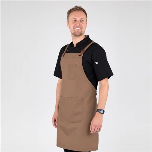 BIB APRON LUCA COFFEE 700X820MM