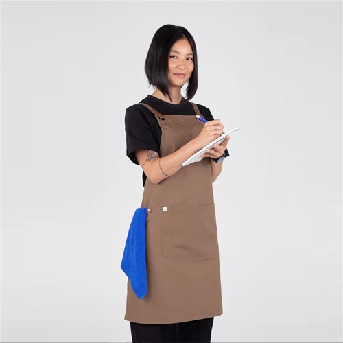 BIB APRON LUCA COFFEE 700X820MM