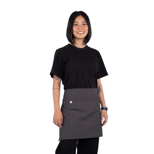 5400919 WAIST 1/2 APRON LUCA SLATE 700X400MM