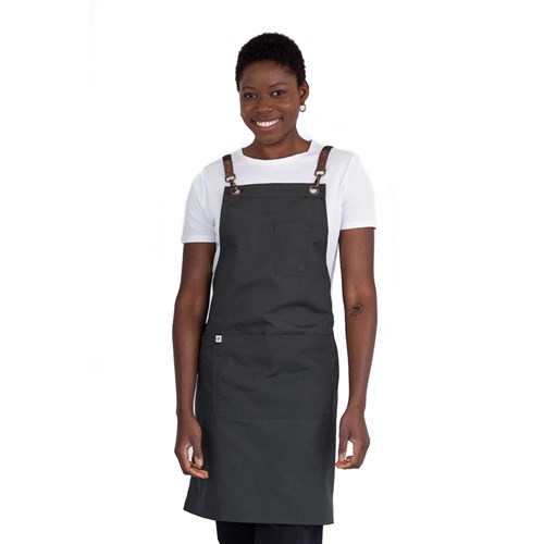 5400924 BIB APRON LUNA BOTTLE GREEN 700X820MM