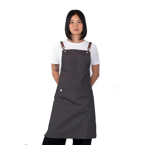 5400925 BIB APRON LUNA SLATE 700X820MM