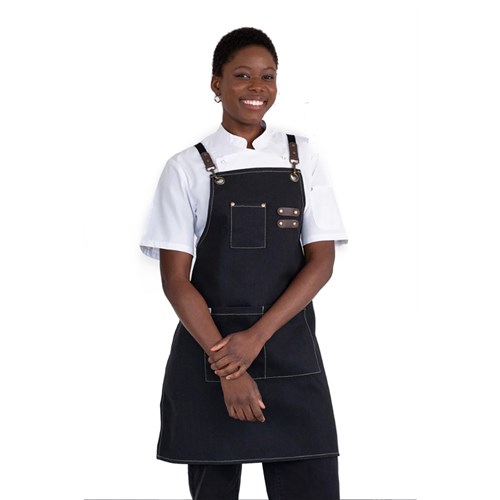 5400930 BIB APRON TOMY BLK 680X800MM