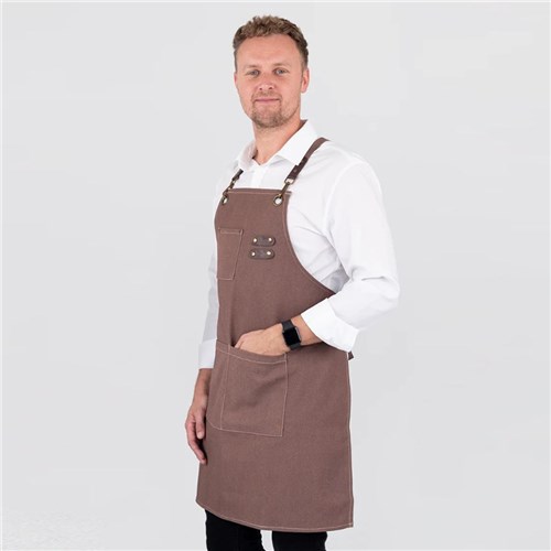 BIB APRON TOMY CINNAMON 680X800MM