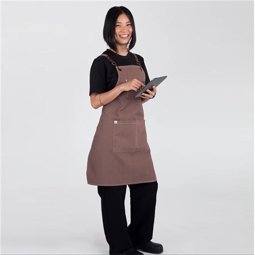 BIB APRON TOMY CINNAMON 680X800MM