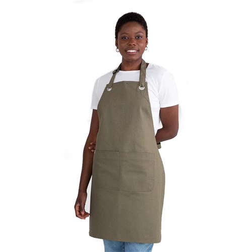 5400935 BIB APRON CANTINE OLIVE 700X800MM