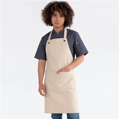 Cantine Bib Apron Stone 700x800mm